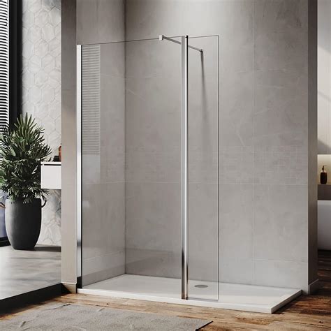 Elegant X Mm Walk In Shower Enclosures Mm Easy Clean Glass