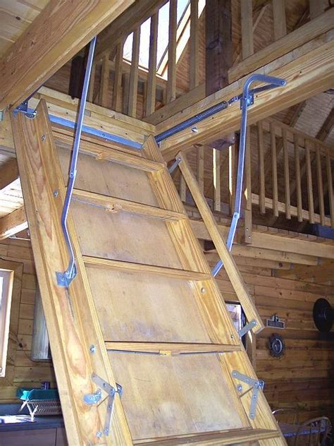 Pull Down Loft Ladder You Can Put This Out Of The Way During The Day