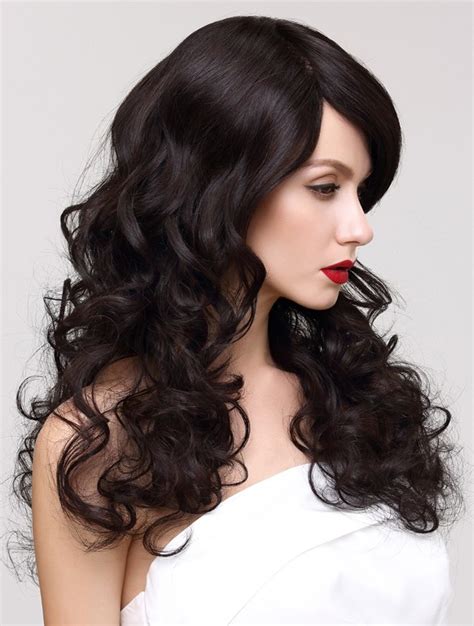 Black Wavy Synthetic Hair Long Lace Front Wig New Wigs Online Au