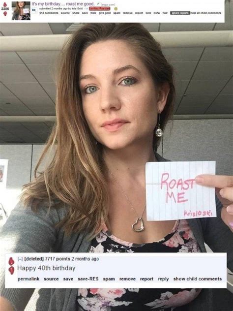 23 Hot Chicks That Got Torched By Ruthless Roasts Funny Roasts Roast Me Reddit Roast Me