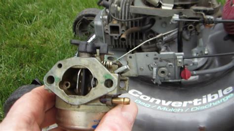 Any lawn mower that has been left rusting in the garage or been flooded in requires an intensive repairing which requires removing the carburetor. How to Adjust Carburetor using Adjusting Tool | Honda ...