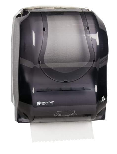 San Jamar Mechanical Paper Towel Dispenser Black In Dispensers From