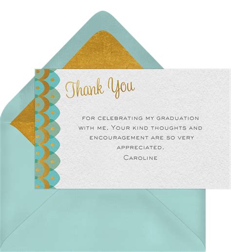 10 Graduation Thank You Cards To Send To Your Personal Cheer Squad