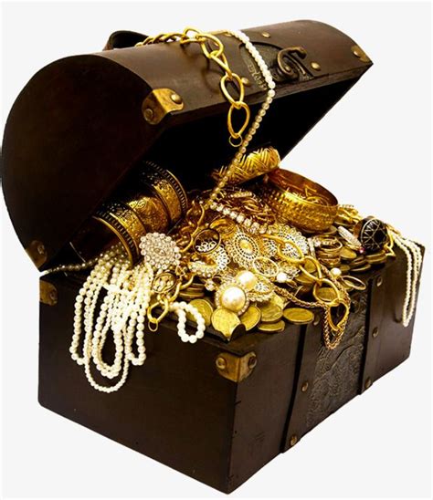 Treasure Chest Png And Clipart Treasure Jewelry Treasure Chest Gold