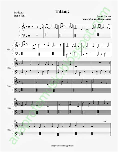 Partitura Titanic Flauta Toma Partituras Hot Sex Picture