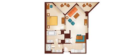 Aulani Two Bedroom Villa Floor Plan Floorplansclick