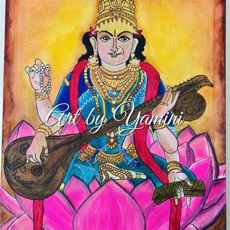 saraswati devi saraswati devi art character