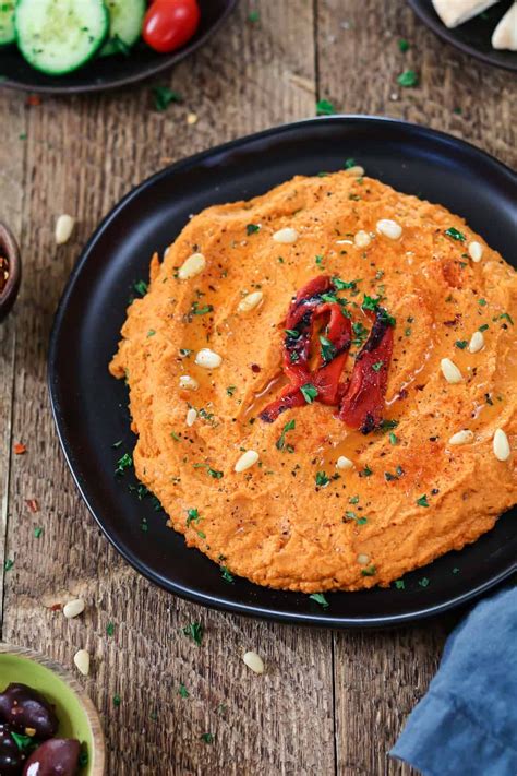 Homemade Roasted Red Pepper Hummus Recipe Whole Foods Meal Plan