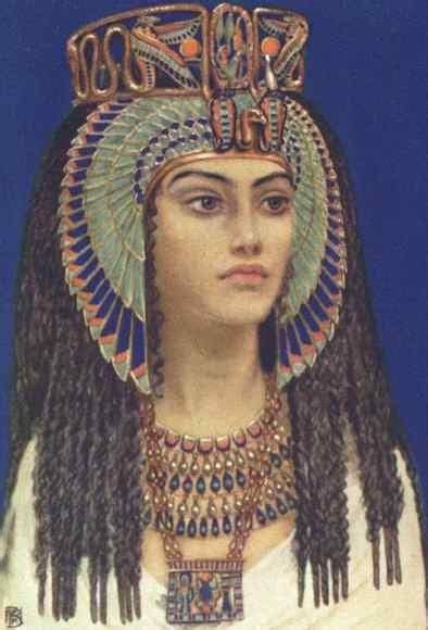 Queen Tiye As Painted By Legendary Artiste To The Pharaohs Winifred