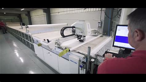 BULLMER Procut D8001 CNC Automatic Cutting Machine YouTube