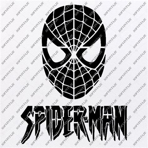 Spiderman Svg File Spiderman Original Svg Designtattoo Svg