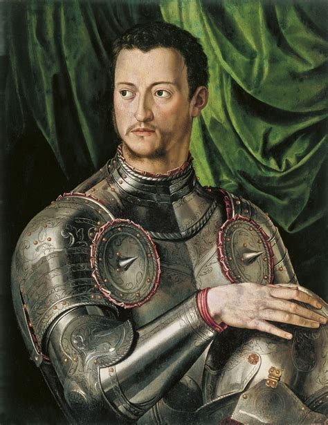 Cosimo De Medici In Armour Bronzino Museo Thyssen Renaissance