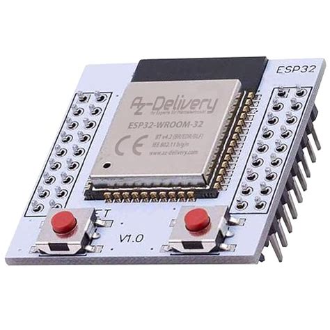 Azdelivery Esp32 Wroom 32 Wlan Wifi Bluetooth Microcontroller With Free