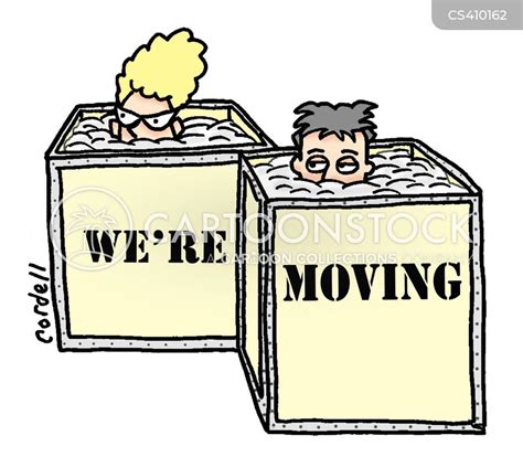 Packing Boxes Cartoons And Comics Funny Pictures From Cartoonstock