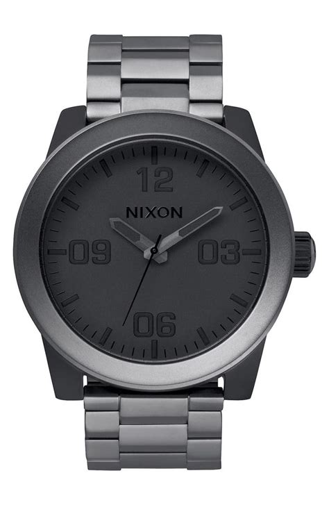 Nixon The Corporal Bracelet Watch 48mm Nordstrom