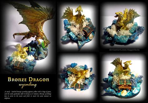 Bronze Dragon Wyrmling By Daggerkein On Deviantart