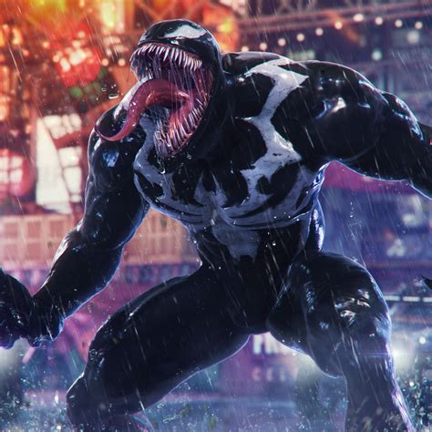 Venom In Marvels Spider Man 2 Game 4k Wallpaper
