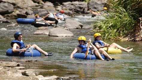 river tubing and canopy adventure combo tubing river nature tour excursions