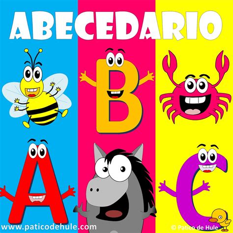 Abecedario Para Niños Canción Infantil Abecedario Con Animales Para