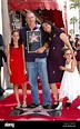 Ed O'Neill, family at the induction ceremony for Star on the Hollywood ...