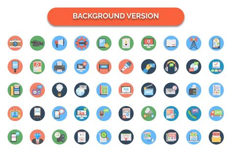 200 Media And Advertising Color Vector Icon By Promotionking Codester