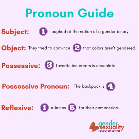 Understanding Pronoun Use And Inclusion — Princeton Gender Sexuality