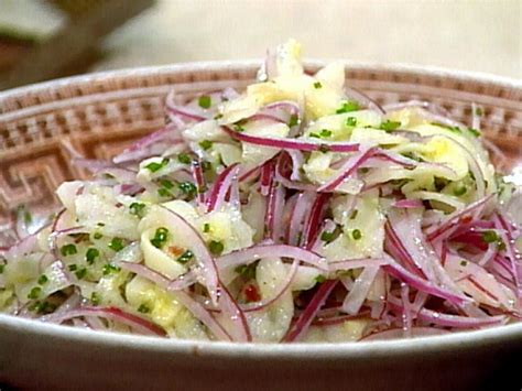 How to cut an onion for a salad? Red Onion and Cucumber Salad Recipe | Food Network