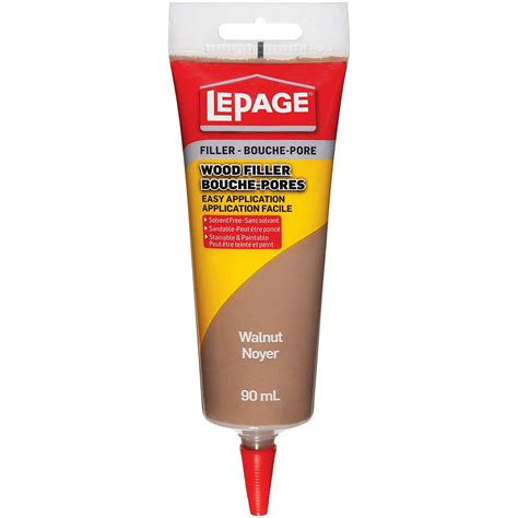 Lepage Wood Filler Walnut 90 Ml The Home Depot Canada