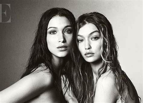 Gigi And Bella Hadid Pose Fully Naked In Sizzling Photoshoot For