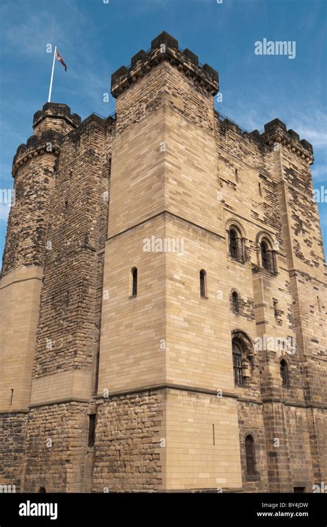 Castle Keepnewcastle Stock Photo Alamy