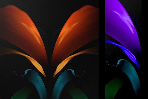 Leaked Galaxy Z Fold 2 Wallpapers Tip It Wont Fulfill A Major Foldable