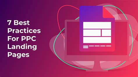 7 Best Practices For Ppc Landing Pages Kanuka Digital
