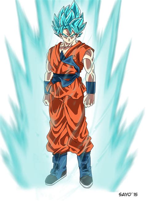 Image Goku In Super Saiyan God Blue Form Ssjgssj Dragon Ball