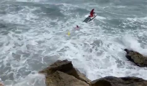 Dramatic Footage Shows Rescue Of Man Who Fell Feet From Cliff Into Sea News Realpress