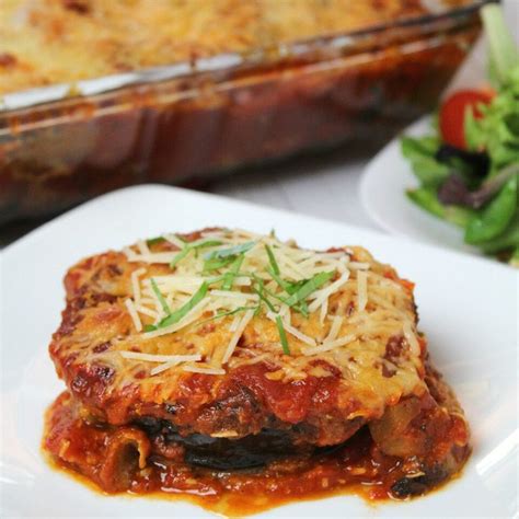 Easy Baked Eggplant Parmesan Living Well Spending Less