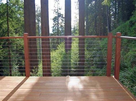 Ultra Tec® Stainless Steel Cable Railing System Modern Deck
