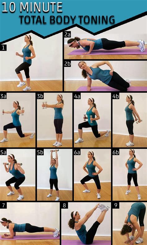 10 Minute Total Body Toning Workout The Weather Channel Total Body