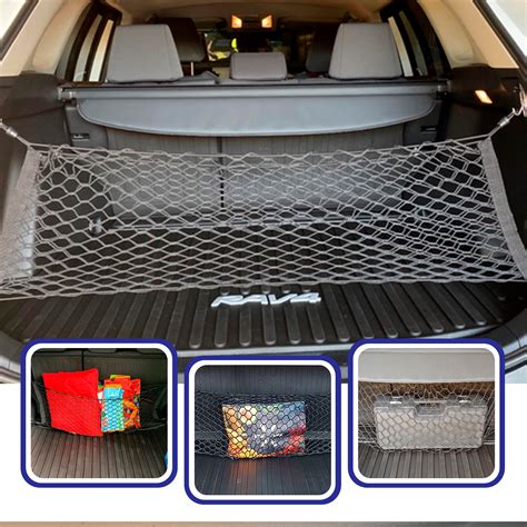 Buy Envelope Style Trunk Mesh Backseat Cargo Net For Toyota Rav4 2019