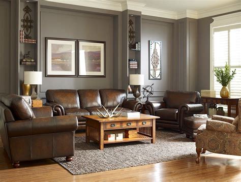 Shades Of Gray And Brown Furniture Design Living Room Brown Sofa