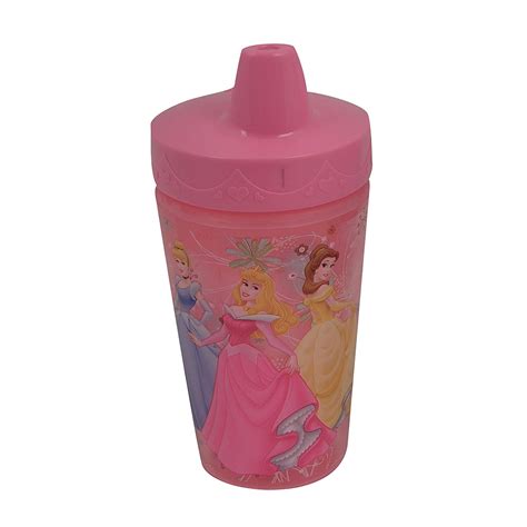 Disney Princess Sippy Cup 9 Oz Insulated Spill Proof 2pk Uk