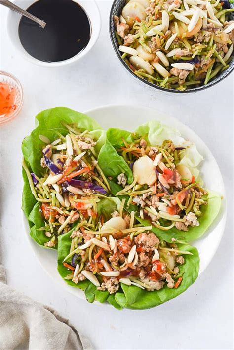 Easy Chicken Lettuce Wraps Recipe Your Homebased Mom