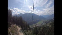Acherkogelbahn Oetz (2020m–820m) - Summer terug/down/runter - YouTube