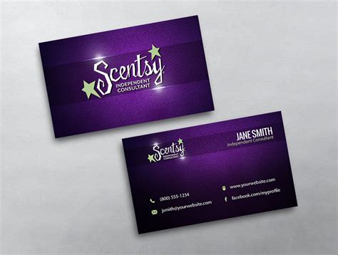 Join online/fb interest groups and focus on making genuine friends. Scentsy Business Card 07