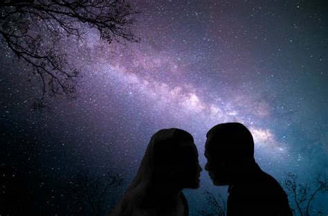 Couple Under The Stars Stock Photos Pictures And Royalty Free Images