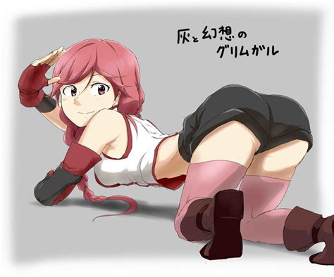 Rule 34 Arm Support Ass Boots Braid Brown Eyes Commentary Request Copyright Name Female