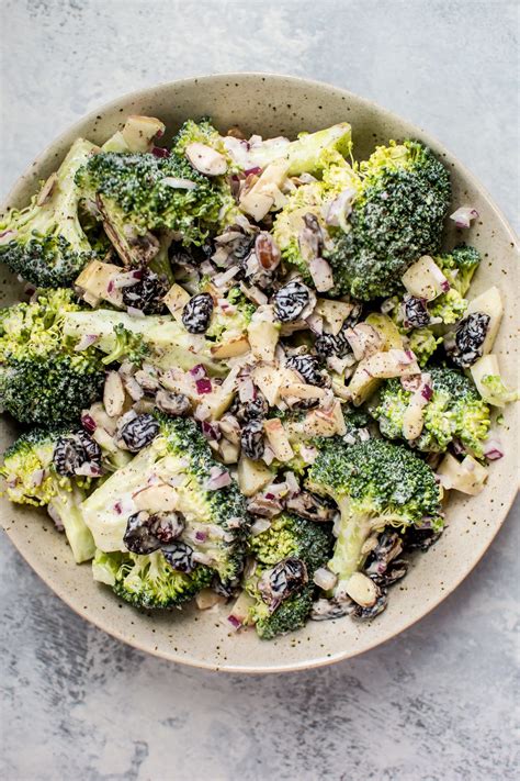 This Healthy Broccoli Salad Is A Lightened Up Version Of Your Favorite