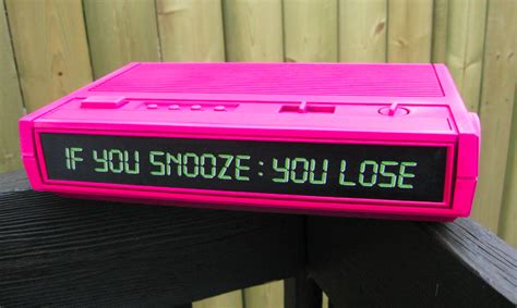 If You Snooze You Lose