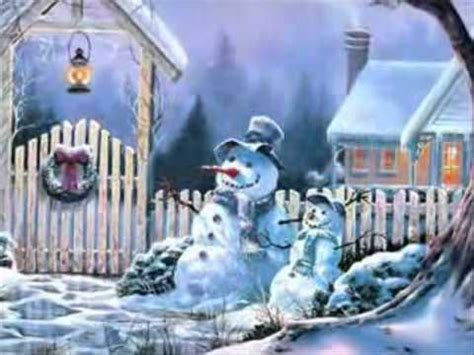 Darlene Love - Winter Wonderland | Snowman wallpaper, Christmas scenes ...