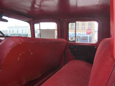 Red 1960 Dodge Power Giant Power Wagon Four Door 4 Speed With 318 Poly