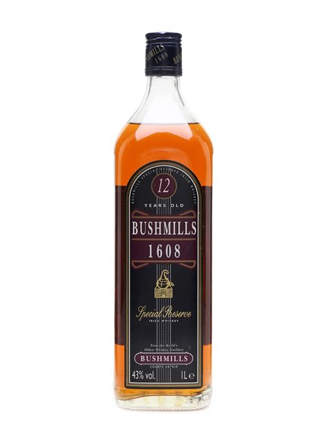 Bushmills 1608 Reserve 12 Year Old Lot 17180 Buysell Irish Whiskey